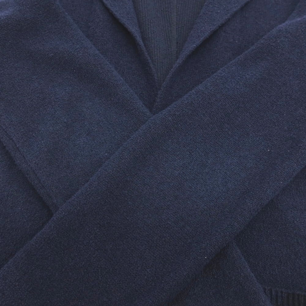 【中古】ラルディーニ LARDINI コットンナイロン 2B ニットジャケット ネイビー【サイズXS】【 状態ランクB 】【 メンズ 】