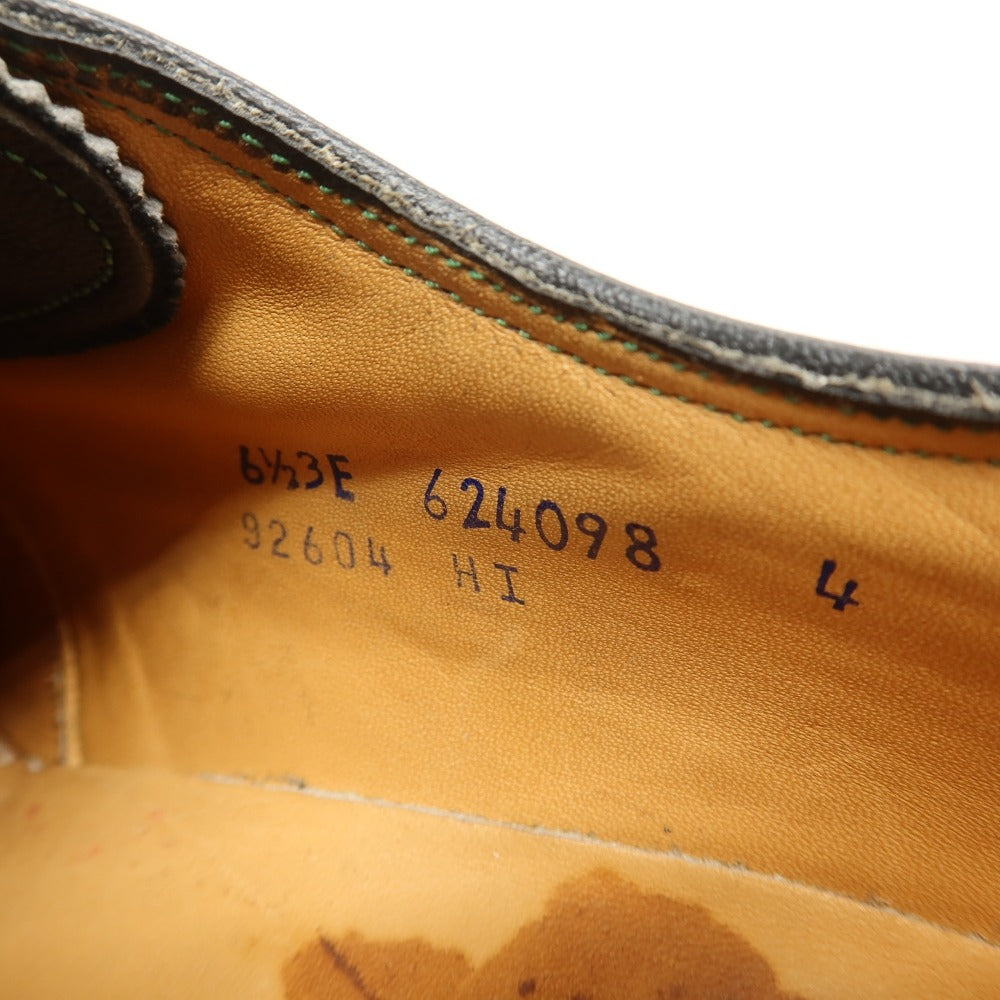 【中古】フローシャイム FLORSHEIM 80’s Kenmoor インペリアル 型押しレザー ドレスシューズ ブラック【サイズ6 1/2 EEE】【 状態ランクB 】【 メンズ 】