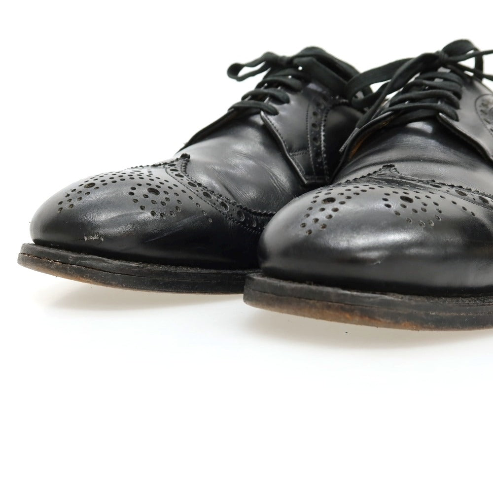 【中古】ブルックスブラザーズ Brooks Brothers 旧チャーチ製 DEVON カーフ ドレスシューズ ブラック【サイズ39 E】【 状態ランクC 】【 メンズ 】