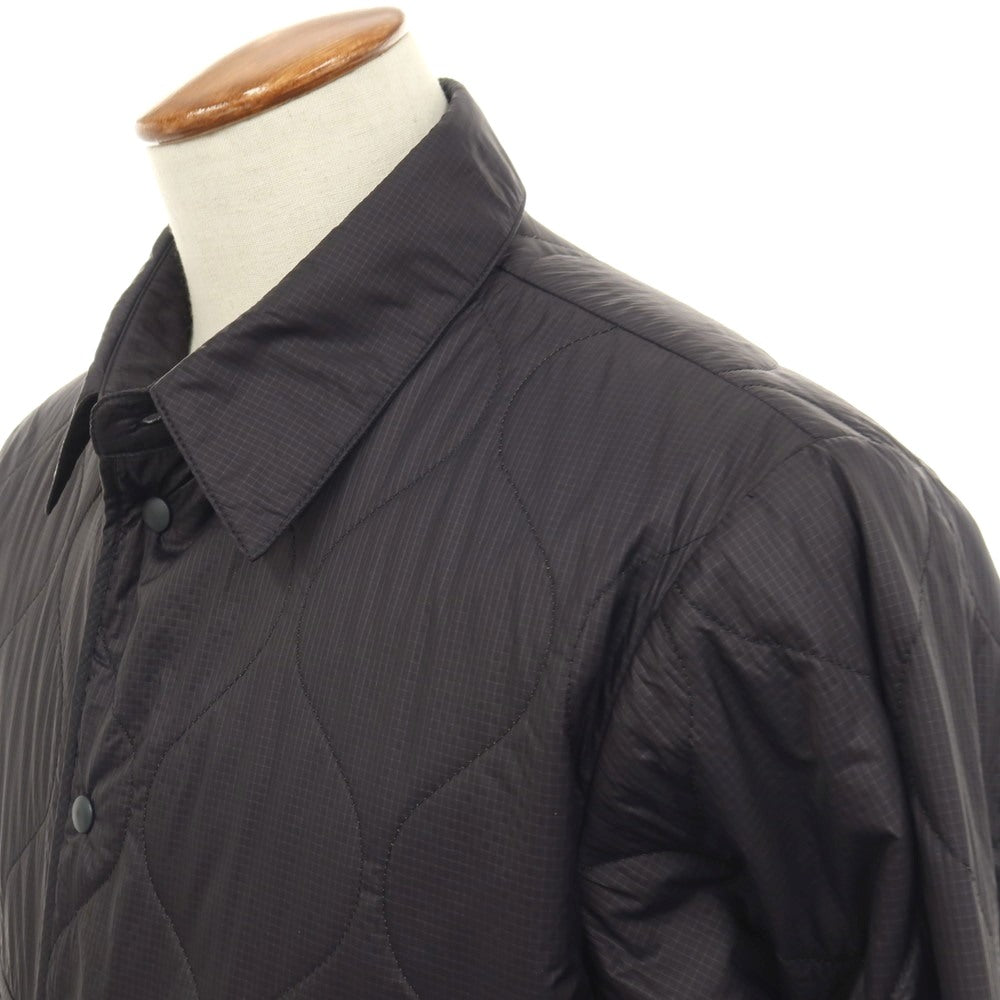 【中古】アスペジ ASPESI ナイロン キルティング 中綿ブルゾン ブラック【サイズM】【 状態ランクA 】【 メンズ 】