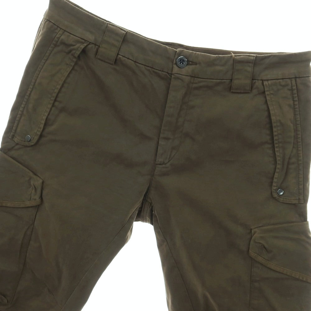 【中古】シーピーカンパニー C.P.Company ストレッチ コットン カーゴパンツ オリーブ【サイズ50】【 状態ランクC 】【 メンズ 】