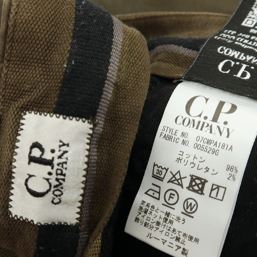 【中古】シーピーカンパニー C.P.Company ストレッチ コットン カーゴパンツ オリーブ【サイズ50】【 状態ランクC 】【 メンズ 】