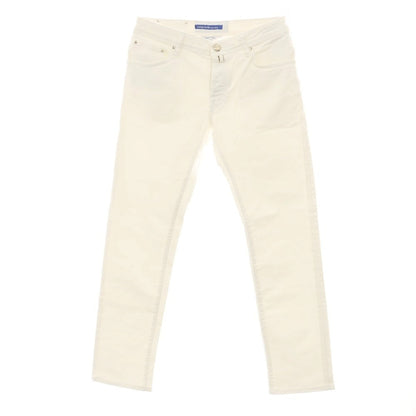 【中古】ヤコブコーエン JACOB COHEN NICK ストレッチ コットン デニムパンツ ホワイト【サイズ33】【 状態ランクB 】【 メンズ 】
