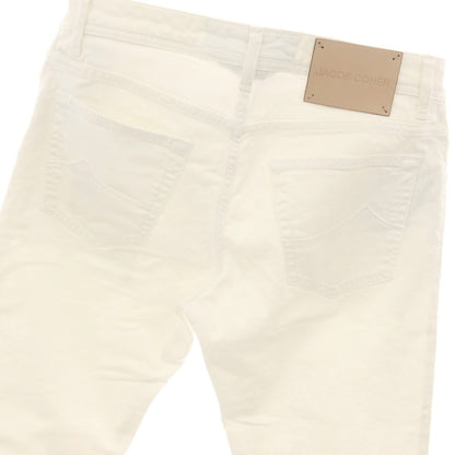 【中古】ヤコブコーエン JACOB COHEN NICK ストレッチ コットン デニムパンツ ホワイト【サイズ33】【 状態ランクB 】【 メンズ 】