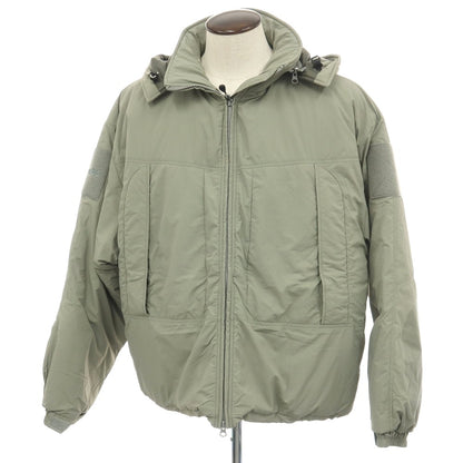【中古】シーエムエフアウトドアガーメント CMF OUTDOOR GARMENT × WILD THINGS ナイロン モンスターパーカ 中綿ブルゾン アルファグリーン【サイズL】【 状態ランクB 】【 メンズ 】