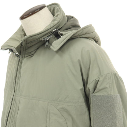 【中古】シーエムエフアウトドアガーメント CMF OUTDOOR GARMENT × WILD THINGS ナイロン モンスターパーカ 中綿ブルゾン アルファグリーン【サイズL】【 状態ランクB 】【 メンズ 】