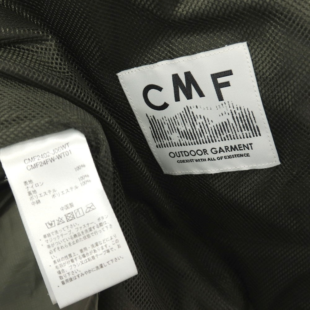 【中古】シーエムエフアウトドアガーメント CMF OUTDOOR GARMENT × WILD THINGS ナイロン モンスターパーカ 中綿ブルゾン アルファグリーン【サイズL】【 状態ランクB 】【 メンズ 】