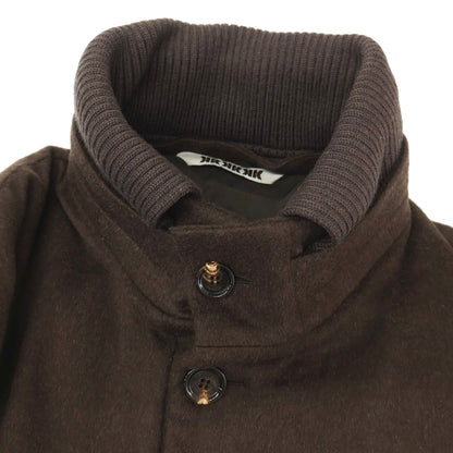 【中古】キーレッド ケイレッド KIRED カシミヤ 中綿ブルゾン ブラウン【サイズ50】【 状態ランクB 】【 メンズ 】