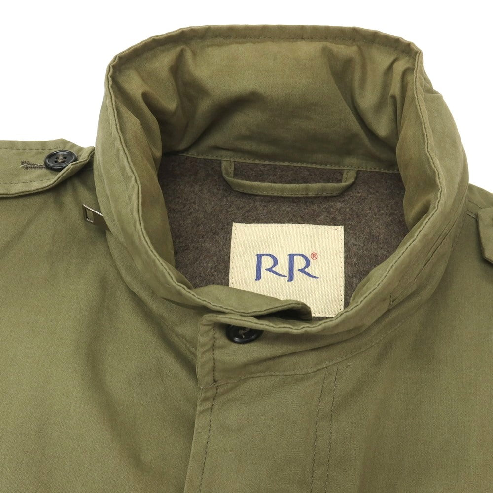 【中古】アールアール ロマーノリドルフィ RR ROMANO RIDOLFI M-65 ミリタリーフィールドジャケット オリーブグリーン【サイズ50】【 状態ランクC 】【 メンズ 】