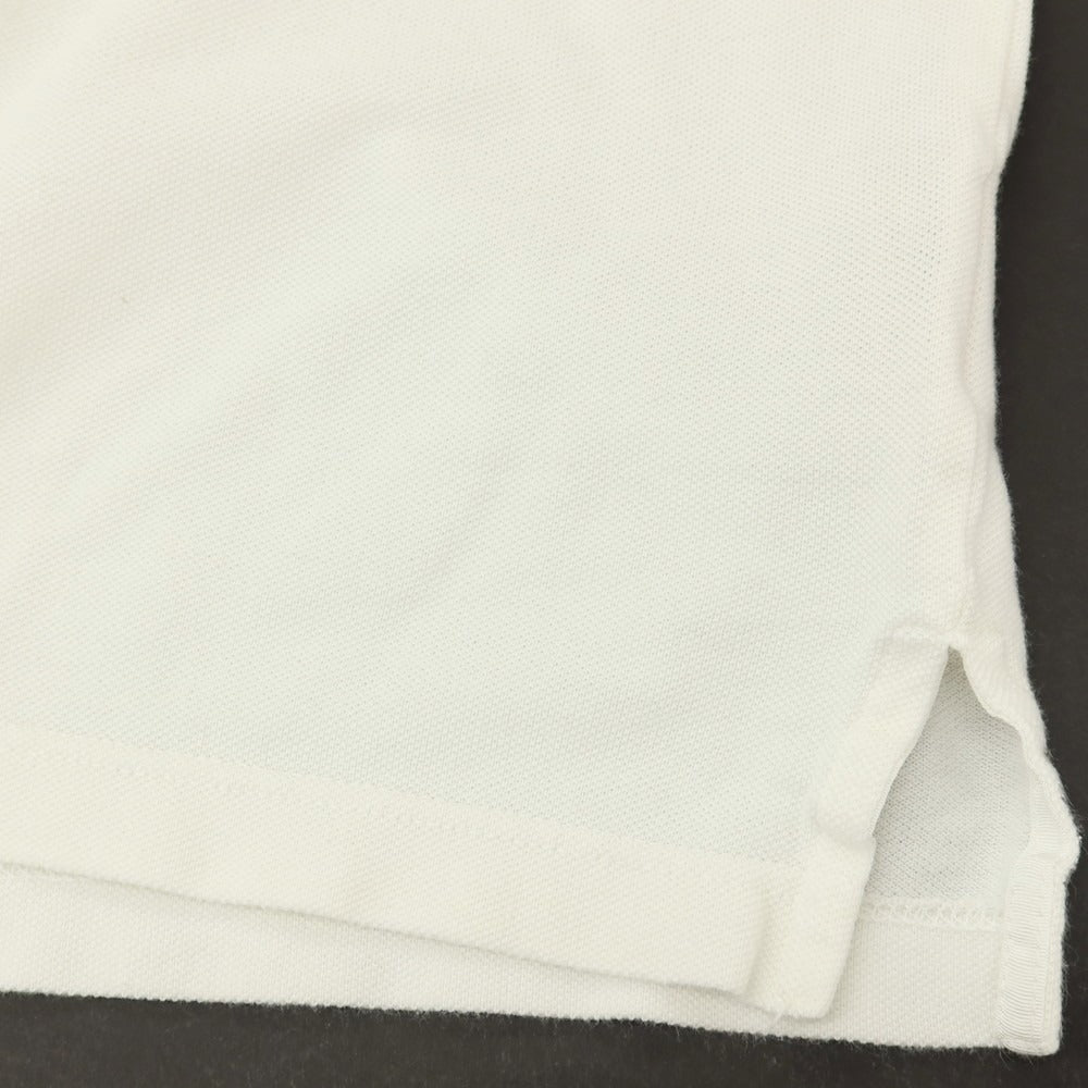 【中古】フェデーリ FEDELI コットン 半袖ポロシャツ ホワイト【サイズ48】【 状態ランクC 】【 メンズ 】