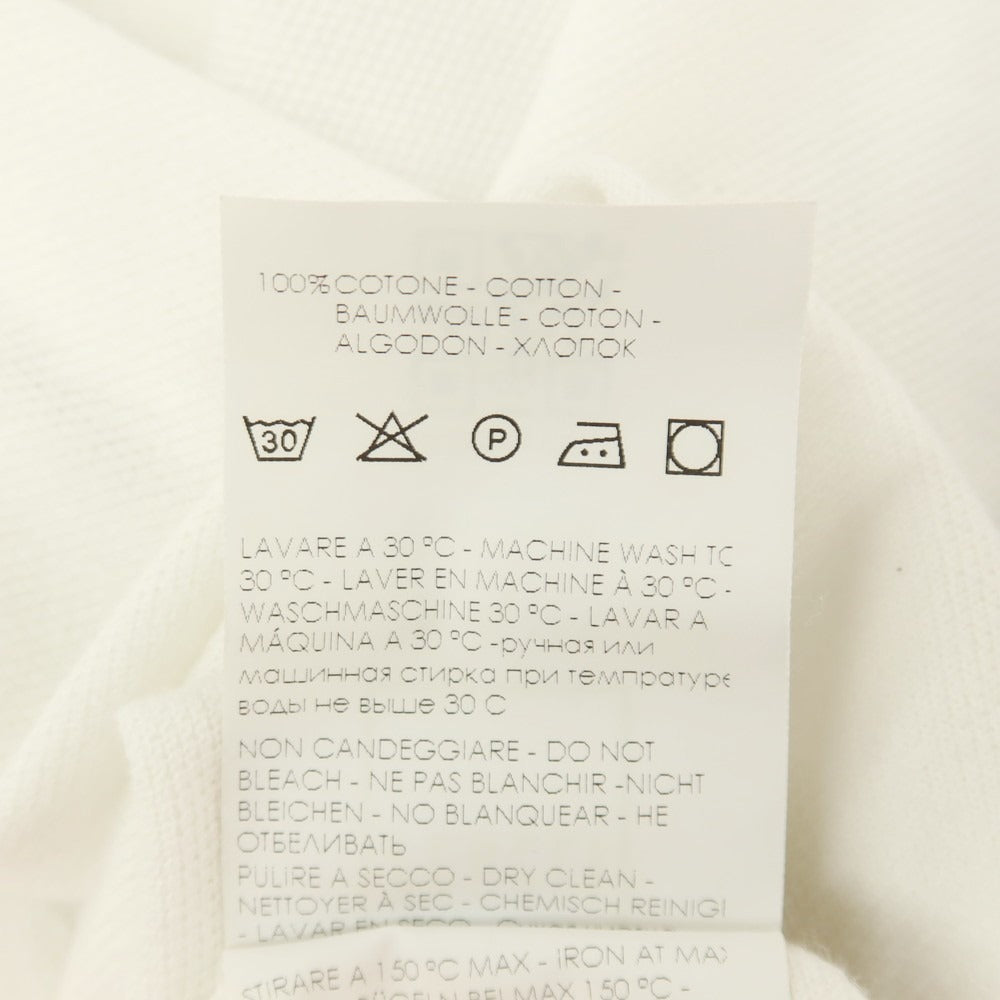 【中古】フェデーリ FEDELI コットン 半袖ポロシャツ ホワイト【サイズ48】【 状態ランクC 】【 メンズ 】
