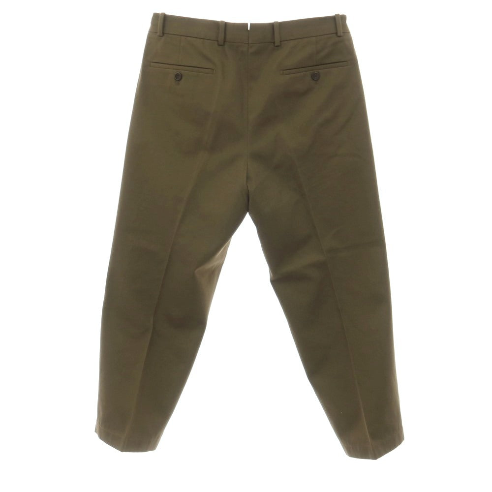 【中古】ベルナール ザンス BERNARD ZINS BAC J コットン カジュアルスラックスパンツ オリーブ【サイズ42】【 状態ランクB 】【 メンズ 】