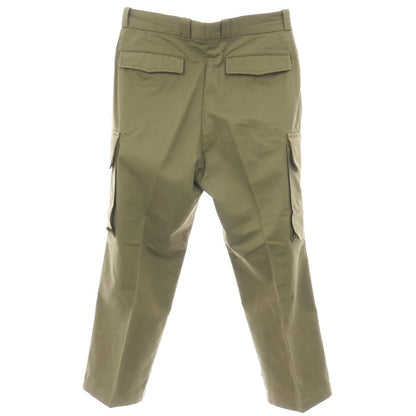 【中古】タンジェント Tangent コットン ヘリンボーン カーゴパンツ オリーブ【サイズ48】【 状態ランクB 】【 メンズ 】