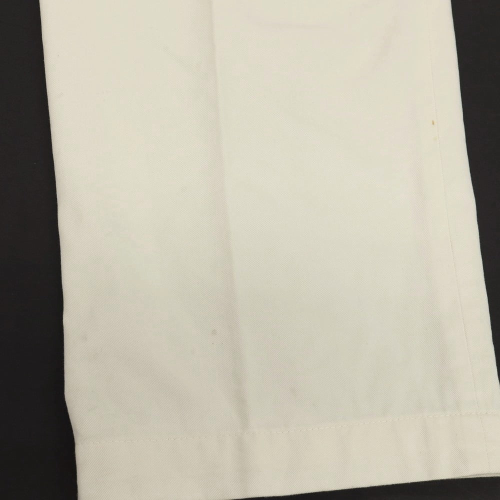 【中古】ワイ Y コットンセルロース イージーカジュアルスラックスパンツ オフホワイト【サイズM】【 状態ランクC 】【 メンズ 】