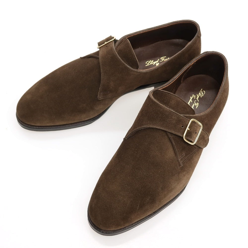 【中古】ロイドフットウェア Lloyd Footwear MORTIMER　MASTER LLOYD スエード ドレスシューズ ブラウン【サイズ7 1/2 E】【 状態ランクA 】【 メンズ 】