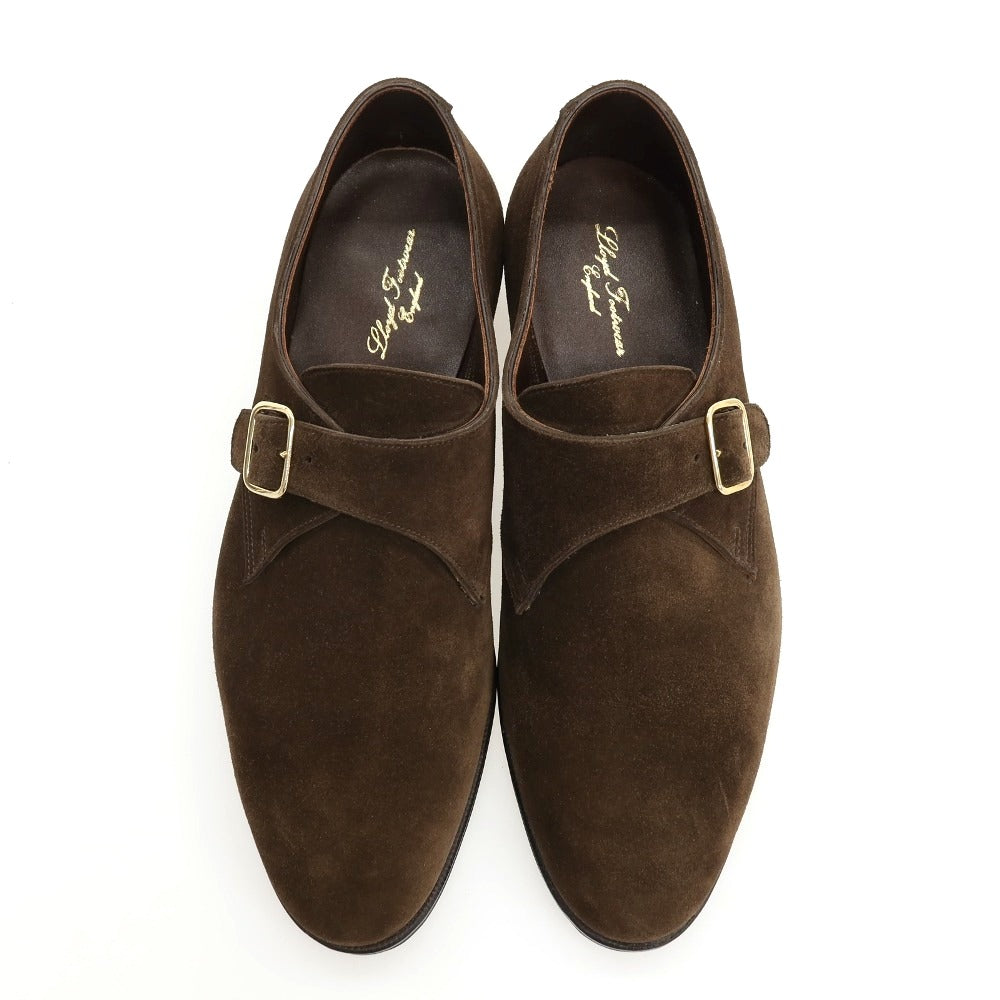 【中古】ロイドフットウェア Lloyd Footwear MORTIMER　MASTER LLOYD スエード ドレスシューズ ブラウン【サイズ7 1/2 E】【 状態ランクA 】【 メンズ 】