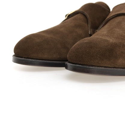 【中古】ロイドフットウェア Lloyd Footwear MORTIMER　MASTER LLOYD スエード ドレスシューズ ブラウン【サイズ7 1/2 E】【 状態ランクA 】【 メンズ 】