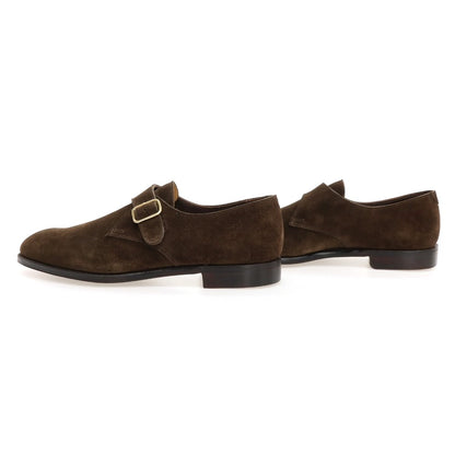 【中古】ロイドフットウェア Lloyd Footwear MORTIMER　MASTER LLOYD スエード ドレスシューズ ブラウン【サイズ7 1/2 E】【 状態ランクA 】【 メンズ 】