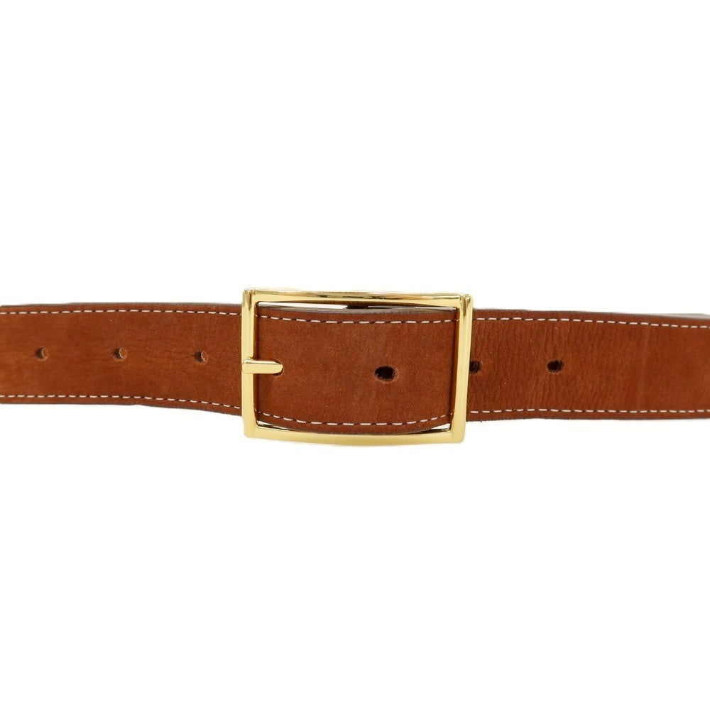 中古】アンダーソンズ Andersons ヌバック レザー ベルト ブラウンx