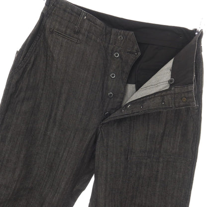 【中古】ピーイージー PEG コットンポリエステル デニムパンツ ジーンズ ブラック【サイズM】【 状態ランクB 】【 メンズ 】