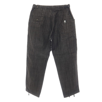 【中古】ピーイージー PEG コットンポリエステル デニムパンツ ジーンズ ブラック【サイズM】【 状態ランクB 】【 メンズ 】