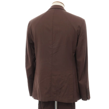 【新品】ドルモア DRUMOHR ウール 6B ダブルスーツ ブラウン【サイズ48】【 状態ランクN 】【 メンズ 】