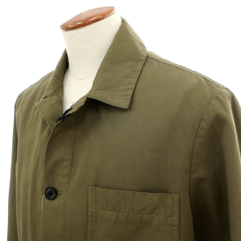 新品】ドルモア DRUMOHR コットンリネン カバーオール オリーブ