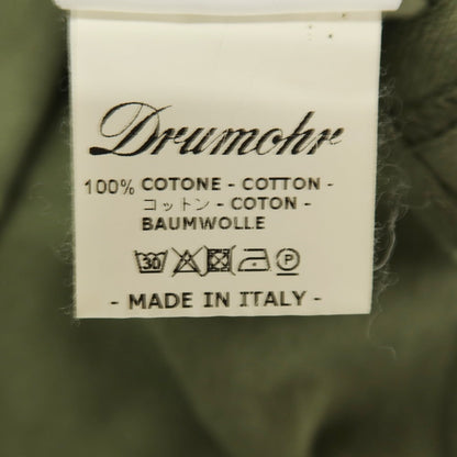 【新品】ドルモア DRUMOHR コットン 半袖ポロシャツ ライトオリーブグリーン【サイズXS】【 状態ランクN 】【 メンズ 】