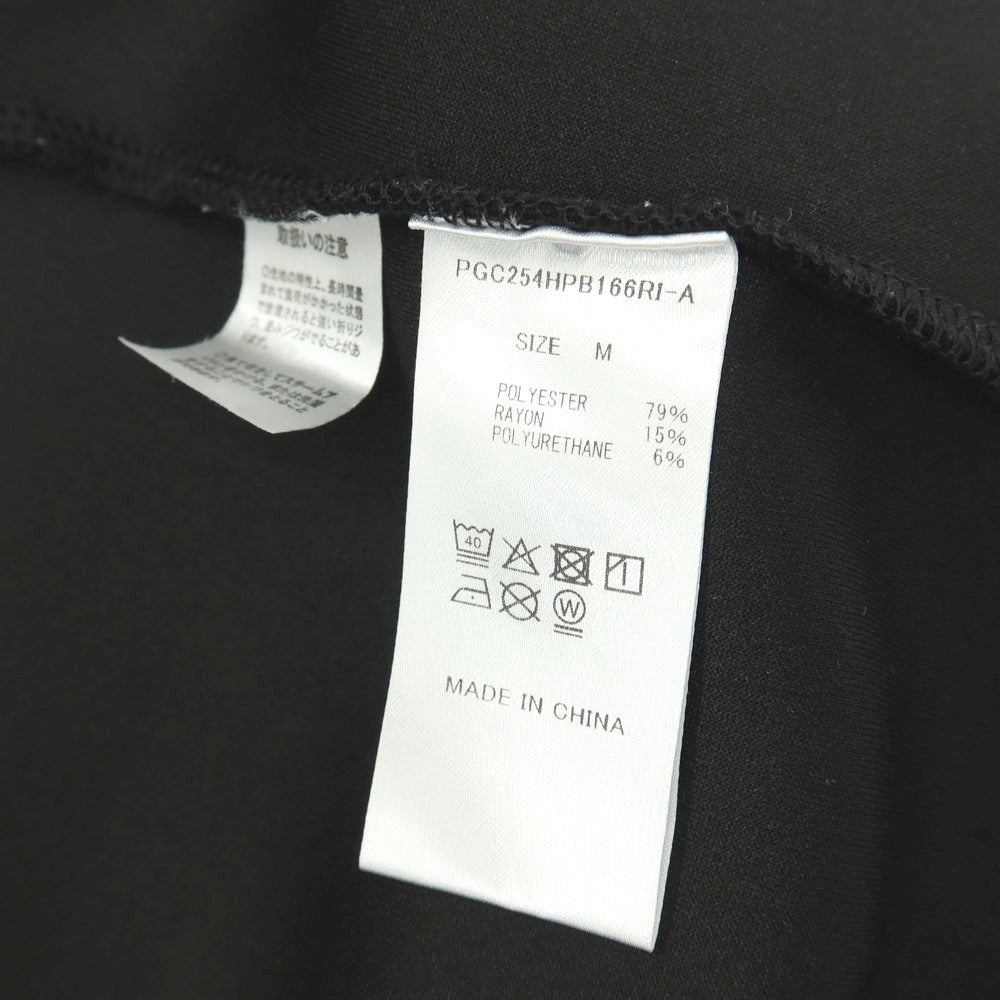 【中古】パシフィックゴルフクラブ Pacific GOLF CLUB ダンボールニット ジップアップ パーカー ブラック【サイズM】【 状態ランクB 】【 メンズ 】