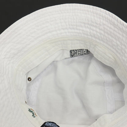 【中古】パシフィックゴルフクラブ Pacific GOLF CLUB コットン バケットハット 帽子 ホワイト【サイズL/XL】【 状態ランクC 】【 メンズ 】