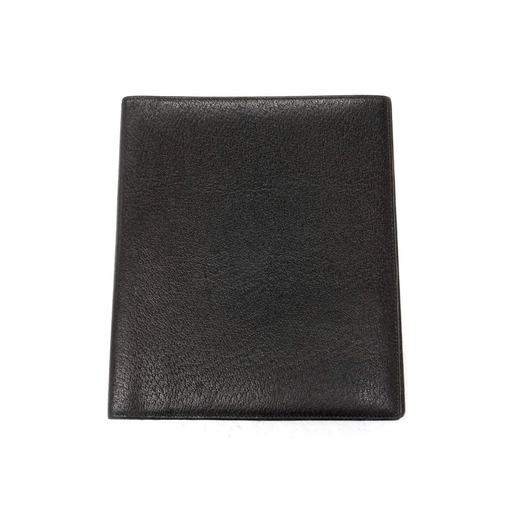 【中古】スマイソン SMYTHSON レザー ノートホルダー ブラック【 状態ランクC 】【 メンズ 】