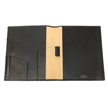 【中古】スマイソン SMYTHSON レザー ノートホルダー ブラック【 状態ランクC 】【 メンズ 】