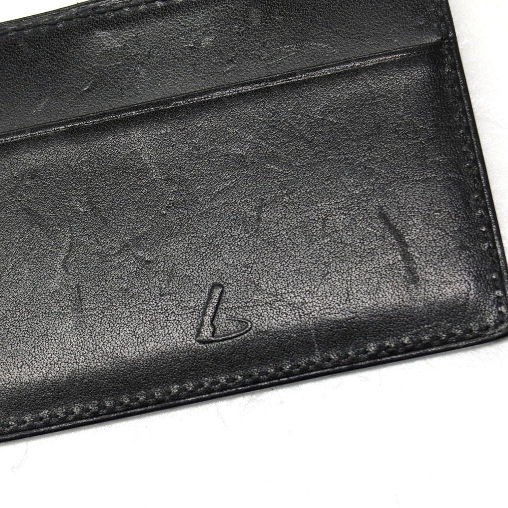 【中古】ツチヤカバン 土屋鞄 レザー IDカードケース ブラック【 状態ランクC 】【 メンズ 】