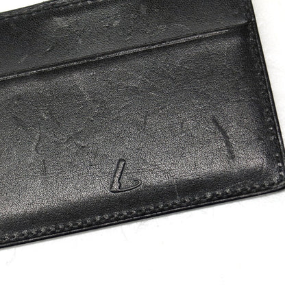 【中古】ツチヤカバン 土屋鞄 レザー IDカードケース ブラック【 状態ランクC 】【 メンズ 】