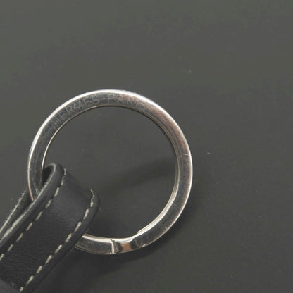 【中古】エルメス HERMES レザー Apple Air Tag エアタグ キーホルダー ブラック【 状態ランクC 】【 メンズ 】