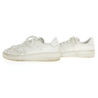 【中古】ゴールデングース GOLDEN GOOSE レザー スニーカー ホワイト【サイズ40】【 状態ランクC 】【 メンズ 】