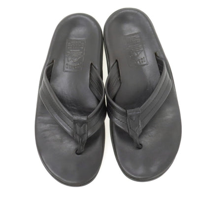 【中古】アイランドスリッパ ISLAND SLIPPER レザー サンダル ブラック【サイズ9】【 状態ランクB 】【 メンズ 】