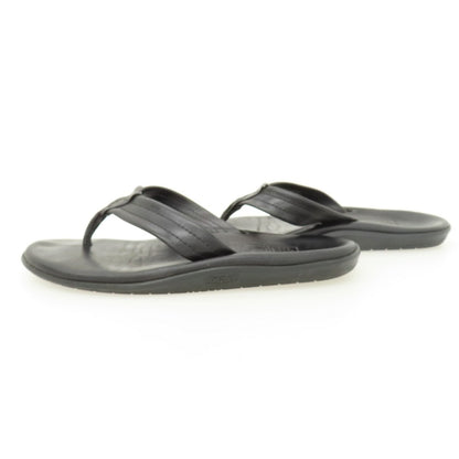 【中古】アイランドスリッパ ISLAND SLIPPER レザー サンダル ブラック【サイズ9】【 状態ランクB 】【 メンズ 】