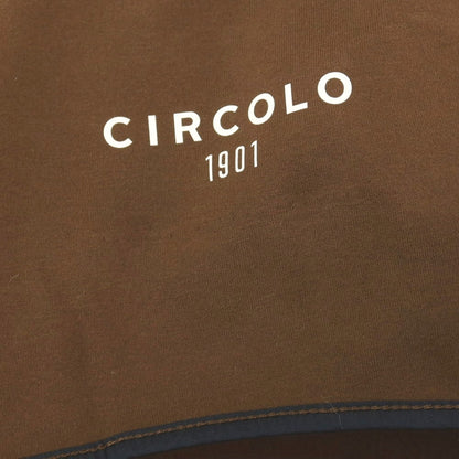 【中古】チルコロ1901 CIRCOLO 1901 コットン ジャージー 裏起毛 2B カジュアルジャケット ブラウン【サイズ50】【 状態ランクB 】【 メンズ 】