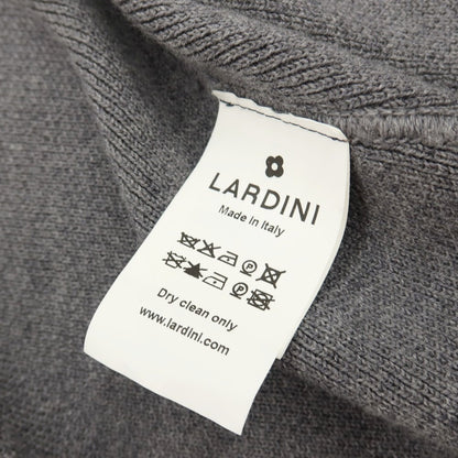 【中古】ラルディーニ LARDINI ウール 2B ニットジャケット グレー【サイズXL】【 状態ランクB 】【 メンズ 】
