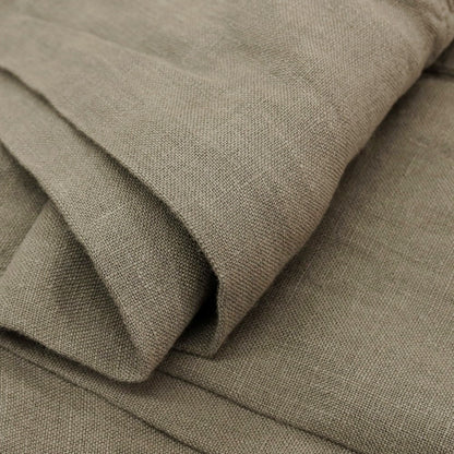 【中古】フォーティーウエフト 40Weft リネン ワークパンツ モスグレー系【サイズ52】【 状態ランクC 】【 メンズ 】