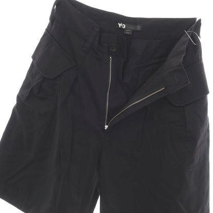 【中古】ワイスリー Y-3 ストレッチ コットン ショートパンツ ブラック【サイズXS】【 状態ランクB 】【 メンズ 】