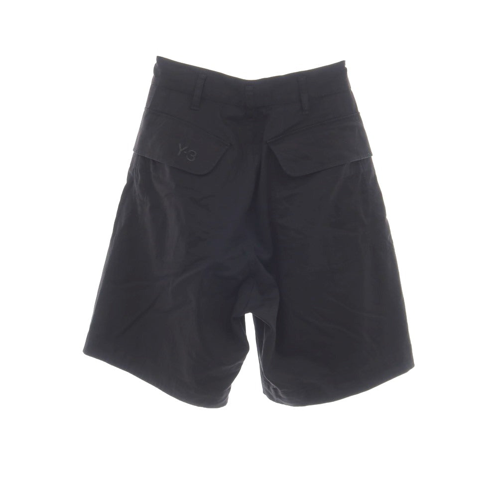 【中古】ワイスリー Y-3 ストレッチ コットン ショートパンツ ブラック【サイズXS】【 状態ランクB 】【 メンズ 】