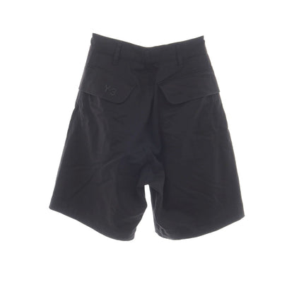 【中古】ワイスリー Y-3 ストレッチ コットン ショートパンツ ブラック【サイズXS】【 状態ランクB 】【 メンズ 】