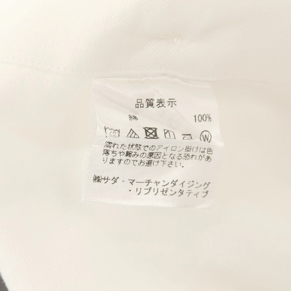 【中古】メイカーズシャツ カマクラ Makers Shirt 鎌倉 コットン ボタンダウン ドレスシャツ ホワイト【サイズM】【 状態ランクC 】【 メンズ 】