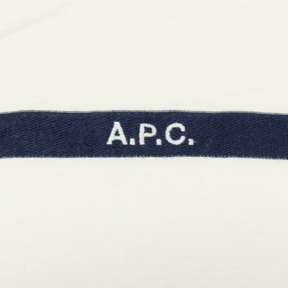 【中古】アーペーセー A.P.C. コットン クルーネック 半袖Ｔシャツ ホワイト【サイズS】【 状態ランクB 】【 メンズ 】