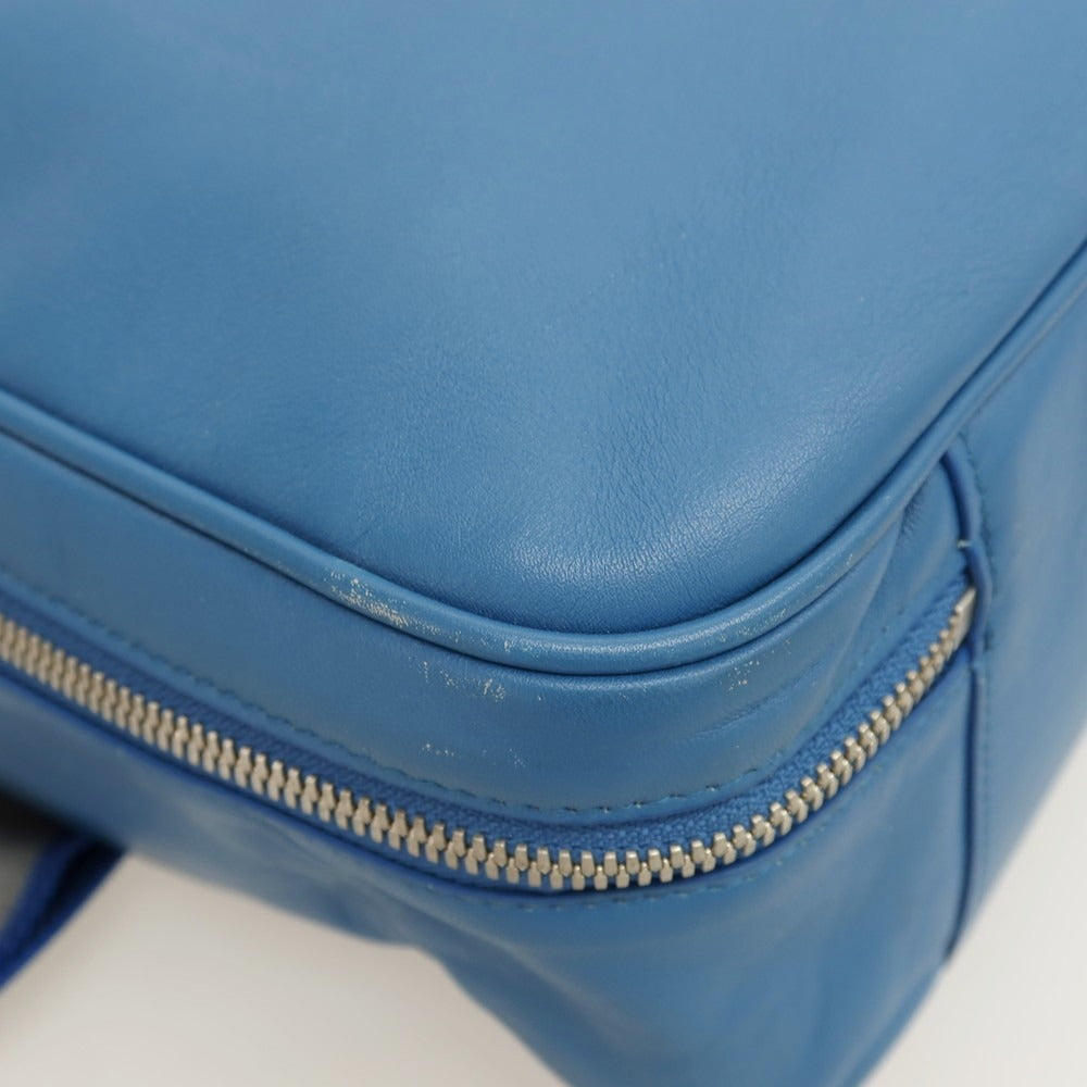 【中古】フルラ Furla 3way レザー ブリーフケース ブルー【 状態ランクC 】【 メンズ 】