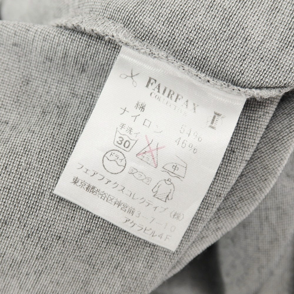 【中古】サイコバニー Psycho Bunny コットンナイロン 半袖ポロシャツ グレー【サイズXL】【 状態ランクB 】【 メンズ 】
