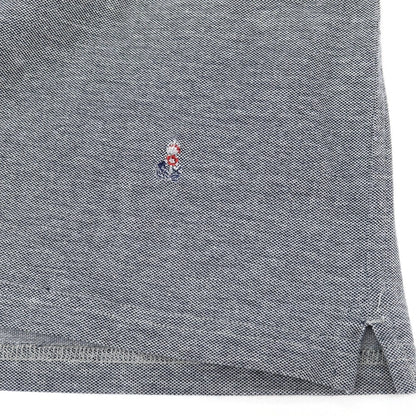 【中古】ギローバー GUY ROVER コットン 鹿の子 半袖ポロシャツ ネイビー系【サイズL】【 状態ランクB 】【 メンズ 】