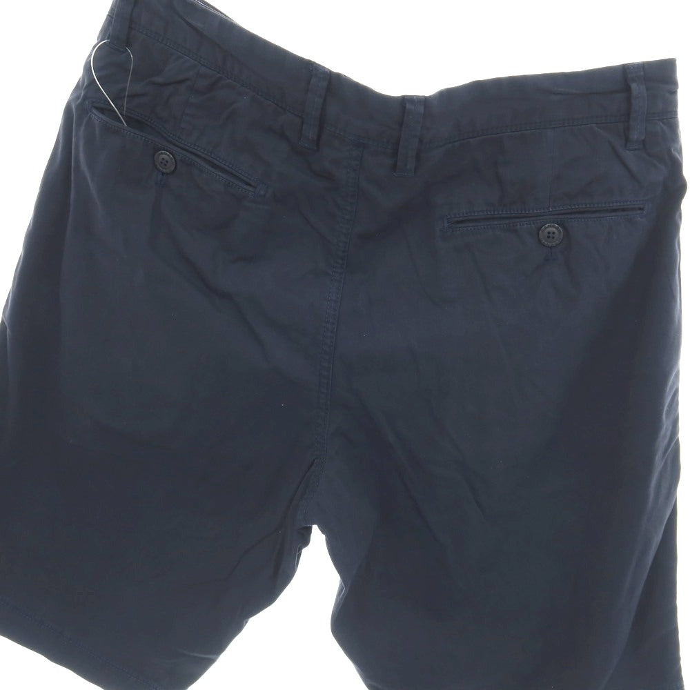 【中古】ガネーシュ ganesh ストレッチ コットン ショートパンツ ネイビー【サイズ32】【 状態ランクB 】【 メンズ 】